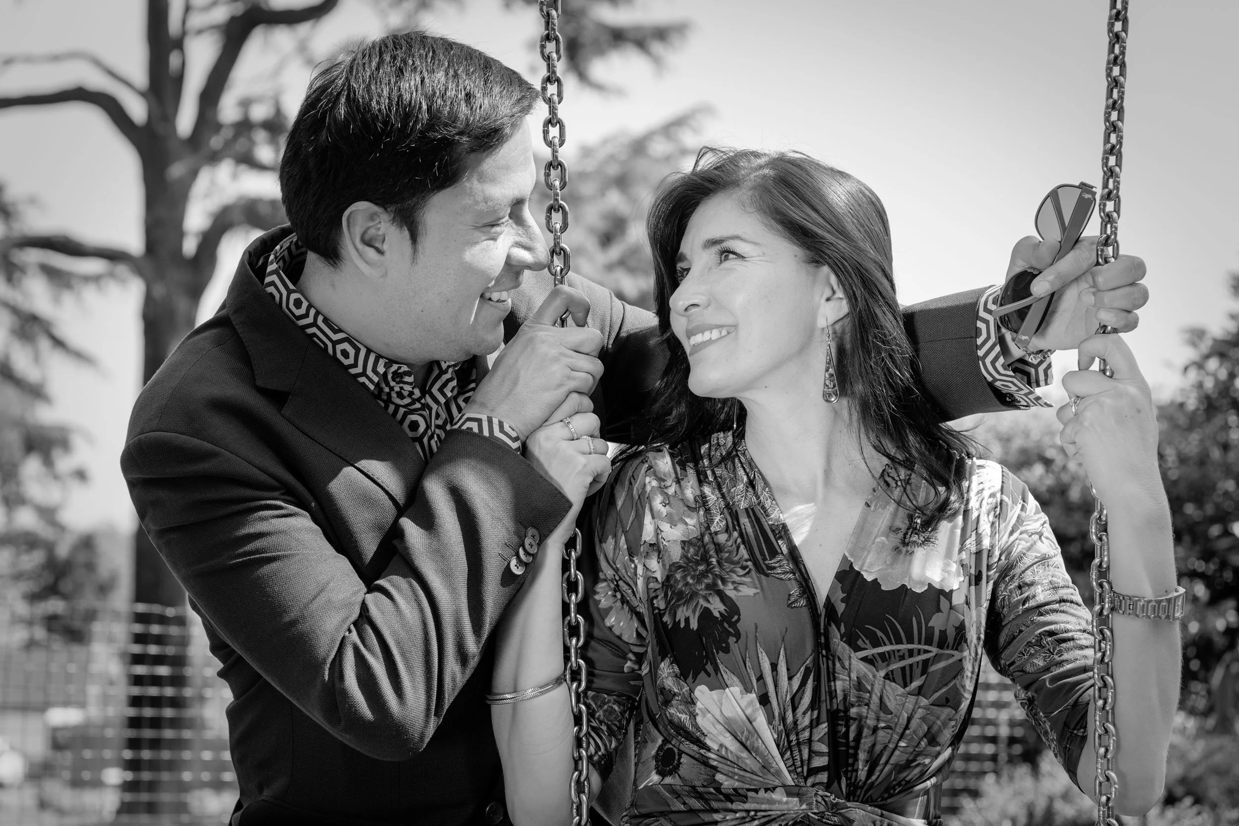 John & Angela Couple Shoot in Monochrome - Nikon D850 — Michael